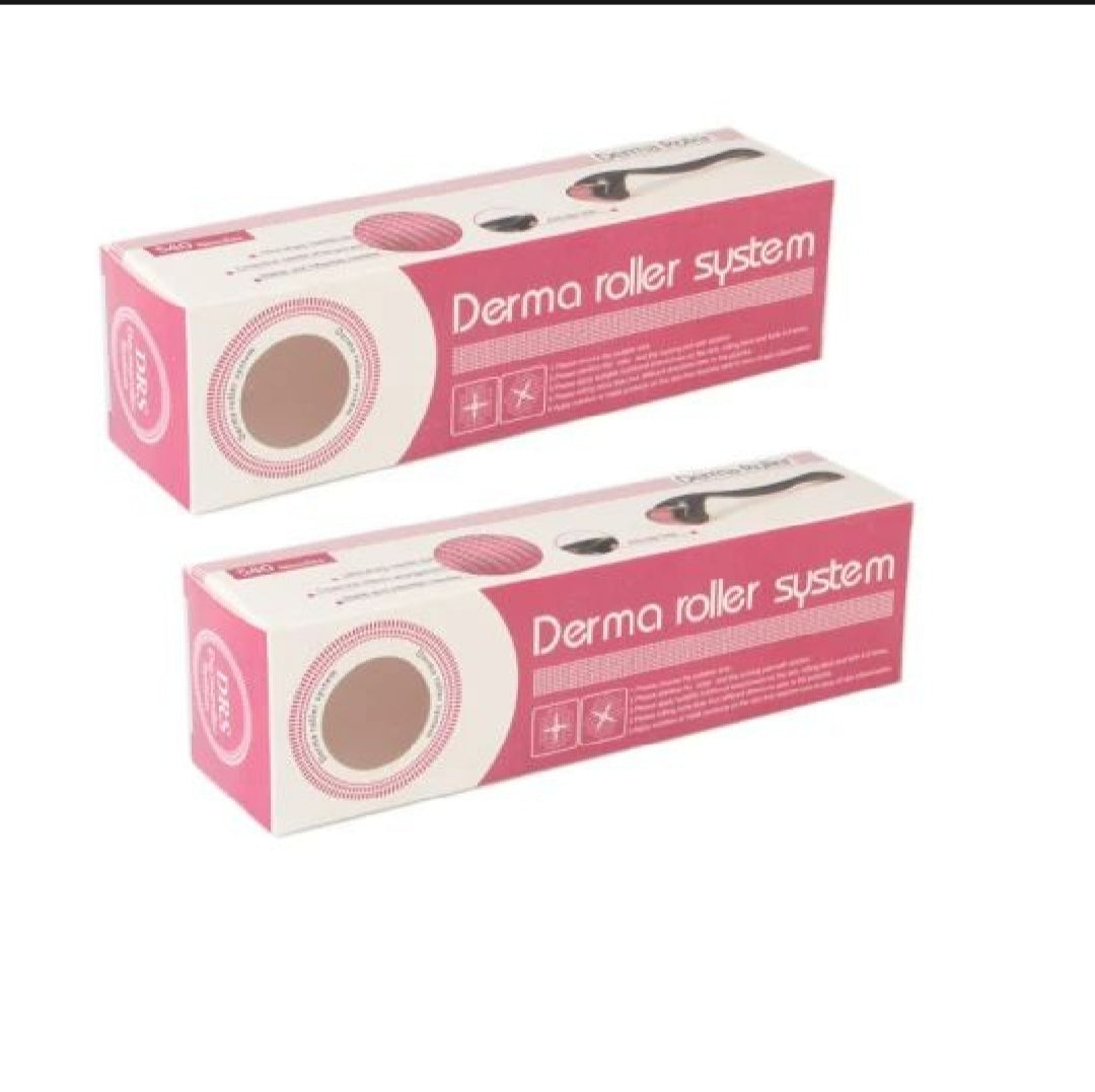 Derma roller 0.5mm product packaging microneedling