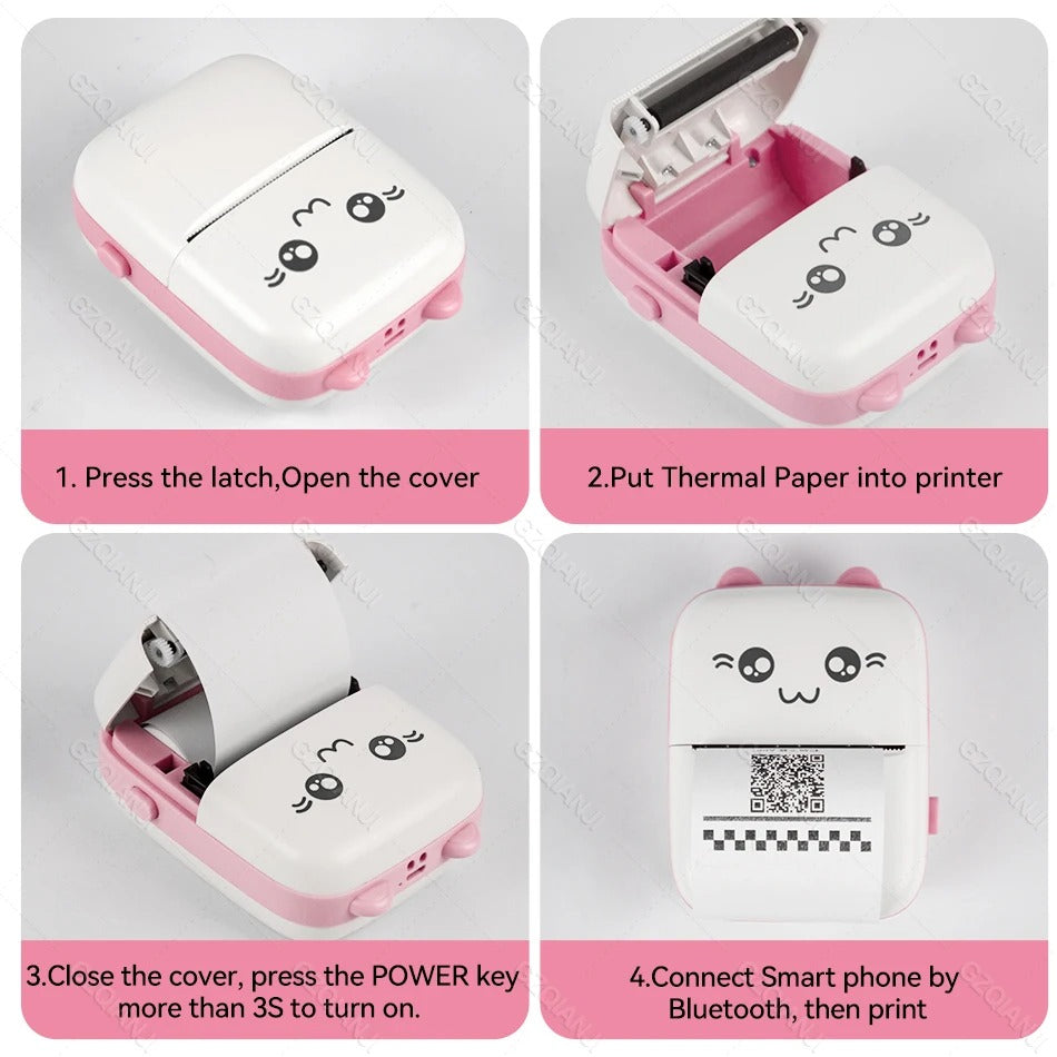 Pocket Inkless Mini Printer