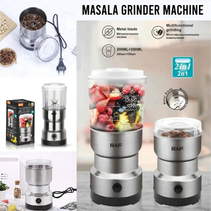 RAF 2-in-1 Electric Coffee & Masala Grinder