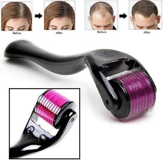 Derma roller 0.5mm 540 titanium needles hair skin