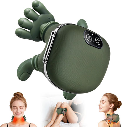 Shoulder neck massager shiatsu deep tissue heat