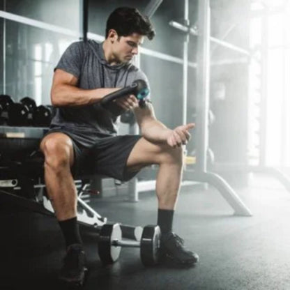 9-in-1 Multifunctional Full Body Massage Gun – Deep Tissue Electric Massager with Heat