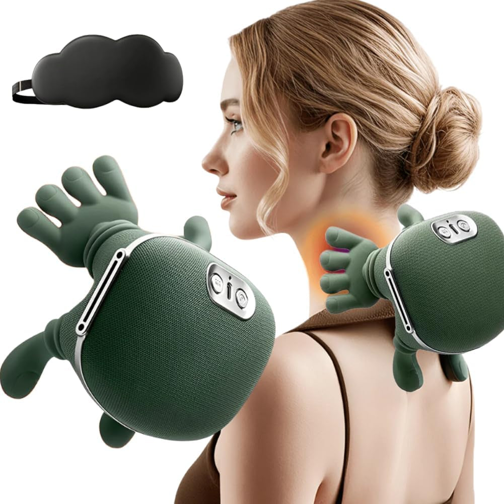 Neck massager rechargeable battery cordless use