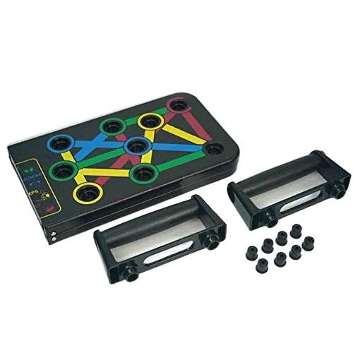 Foldable 9-in-1 Push-Up Board with Color-Coded Training System