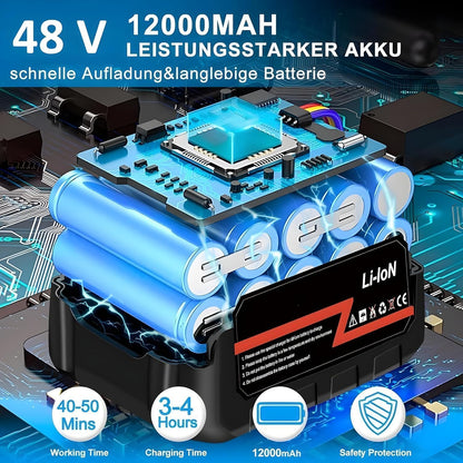 48V Rechargeable Pressure Washer Gun | High Pressure 30Bar Portable Electric Car Wash Spray