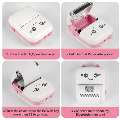 Pocket Inkless Mini Printer