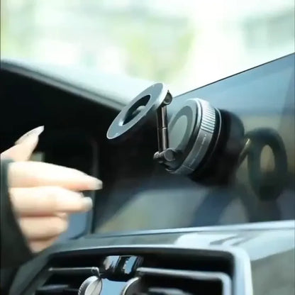 Magnetic Car Phone Holder – 360° Universal Dashboard & Vent Mount