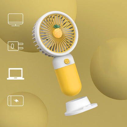 Handheld Mini Fan – Portable USB Rechargeable Fan