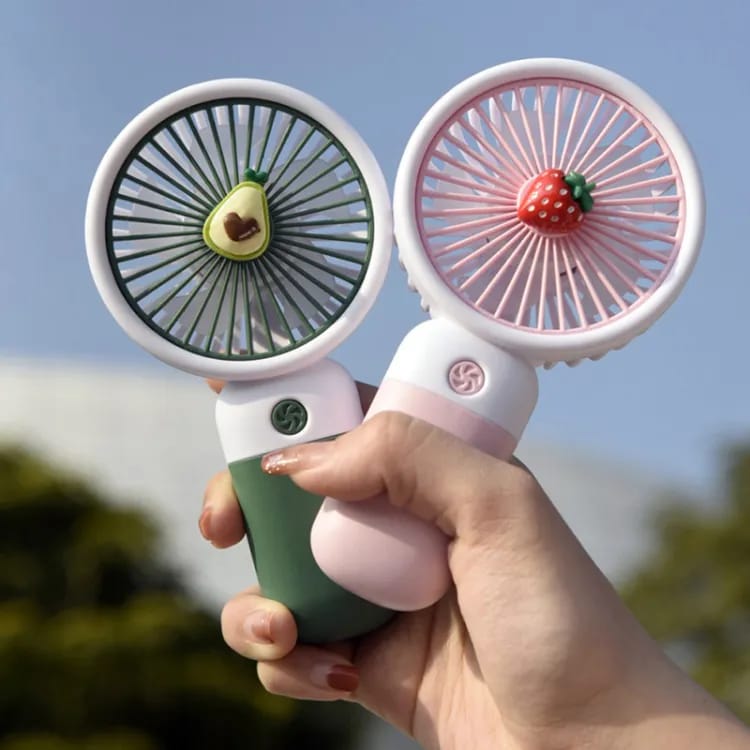 Handheld Mini Fan – Portable USB Rechargeable Fan
