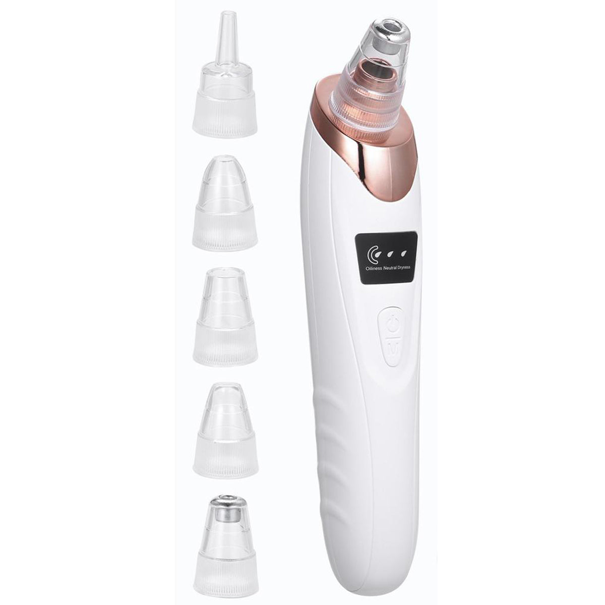 Blackhead Remover Vacuum – Electric Pore Cleanser with 5 Suction Levels