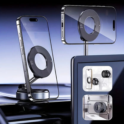 Magnetic Car Phone Holder – 360° Universal Dashboard & Vent Mount