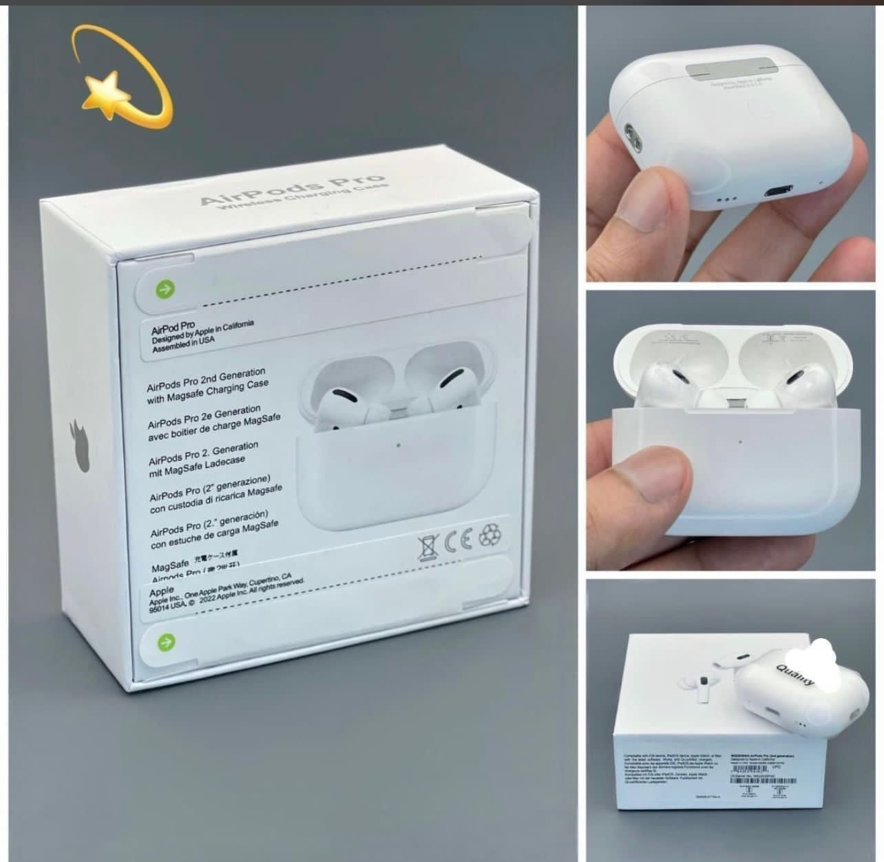 AirPods Pro 2 TWS Wireless Earbuds — ANC, Hi-Fi Sound & Bluetooth 5.3