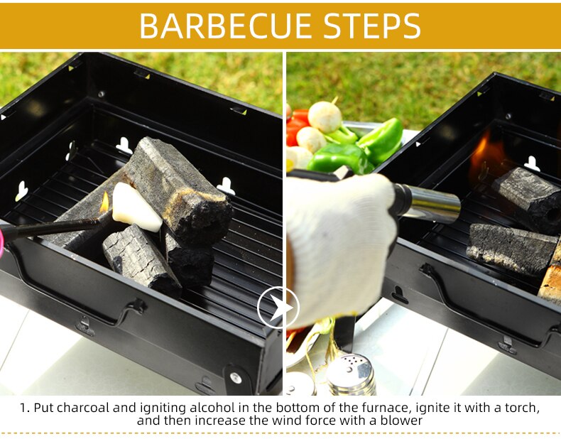 BBQ grill camping outdoor family gathering