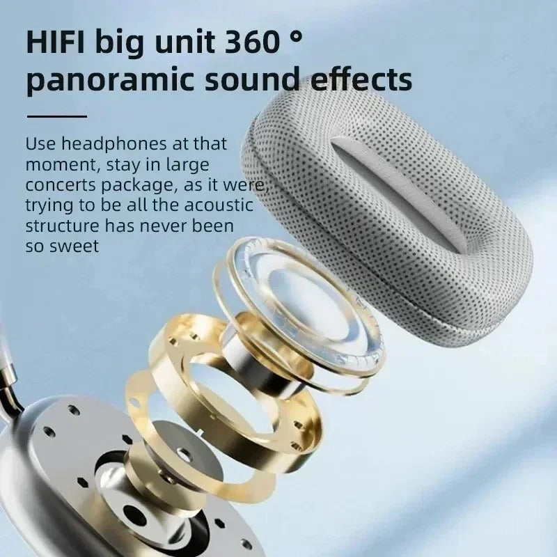 Over-ear headphones foldable design bluetooth Pakistan